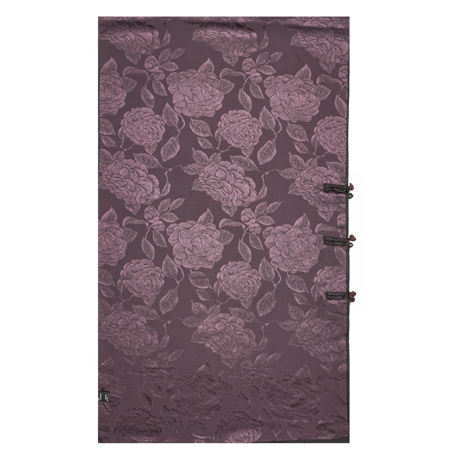 单层盘扣长巾【杜兰香时】50*180香云纱桑蚕丝丝巾气质高级感围巾