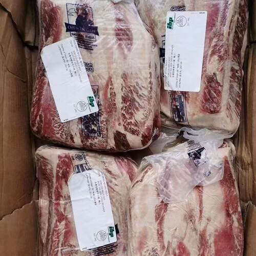美国IBP牛小排雪花牛肉原切牛排360一公斤