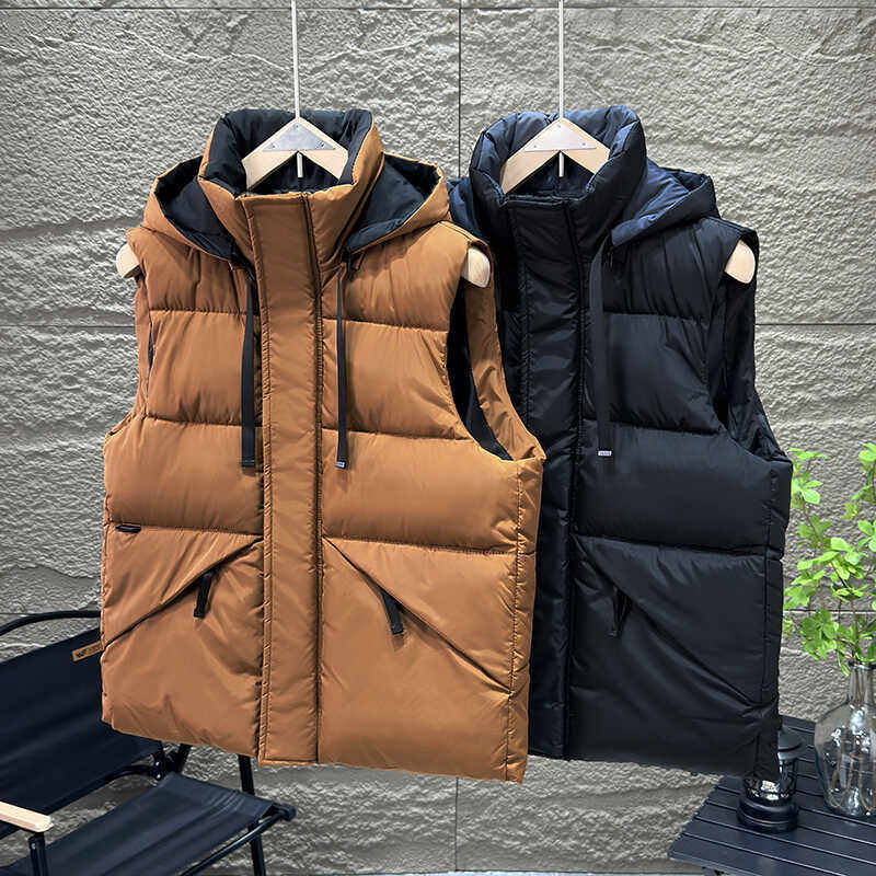 帅气大码男士加厚韩版潮流马甲