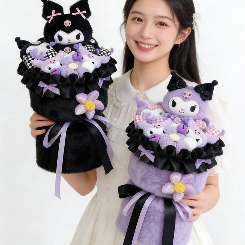 库洛米琳娜贝儿玩偶公仔花束生日礼物送女友女生小女孩仪式感礼盒