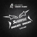 Ducati white as shown set of 1