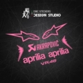 Aprilia pink as shown set of 1