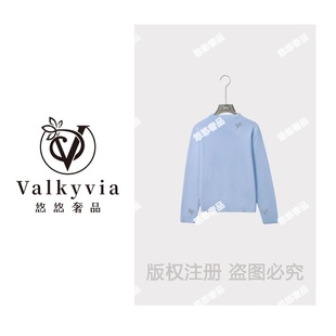 ‘’巴素兰羊毛’针织衫 玉蝴蝶 悠悠奢品 套头1927 Valkyvia