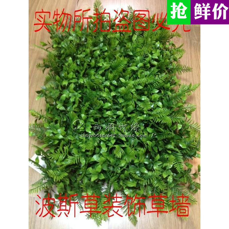 仿真草坪绿化墙体地毯草皮假叶子仿真绿植