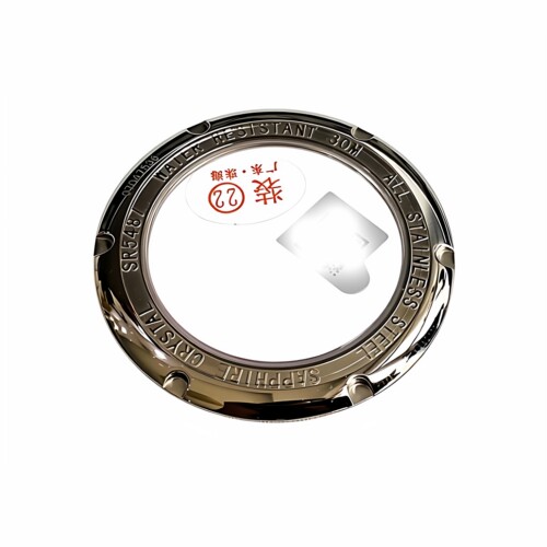 罗西尼原装原厂配件防水5487手表后盖精钢底盖表壳镂空玻璃底镜