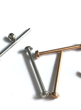 罗西尼原装配件6762表带连接针镙丝原厂正品精钢螺丝杆表带连接杆