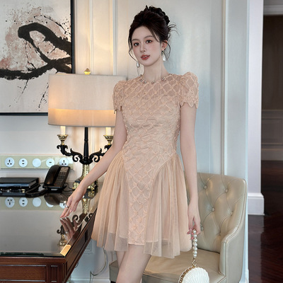 绝美高端精致连衣裙夏