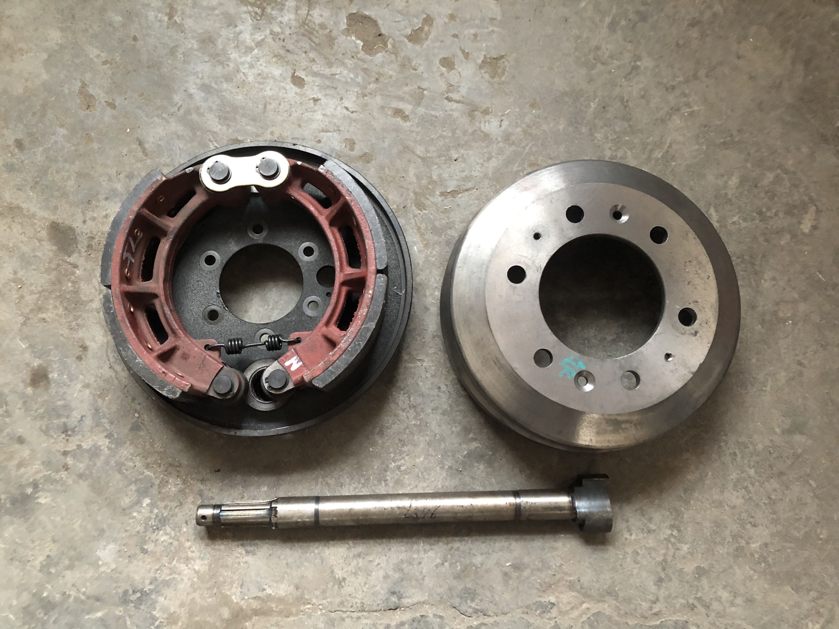 时风配件时风风菱D版1030-7ABS滚轮刹车片 刹车盘凸轮轴 改装配件