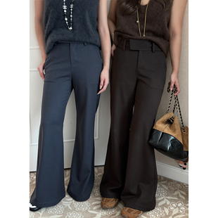 神裤 女冬季 again 裤 加厚秋冬羊毛显瘦大长腿马蹄西装 Scout