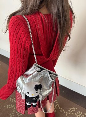 【仅一批】「RL学院风」羊毛粗棒麻花针织连帽毛衣