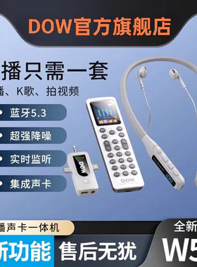 DOW多维W51无线麦克风声卡