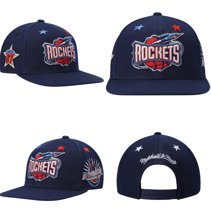 NBA正品休斯顿火箭队篮球帽姚明麦迪哈登同款红棒球帽球迷礼物品