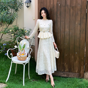 富家千金名媛气质小香风高级感套装 新款 裙7220 秋季 十三行品质