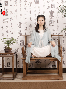 徽州木府老榆木大禅椅太师椅榫卯结构黑胡桃木打坐椅子禅修椅包邮