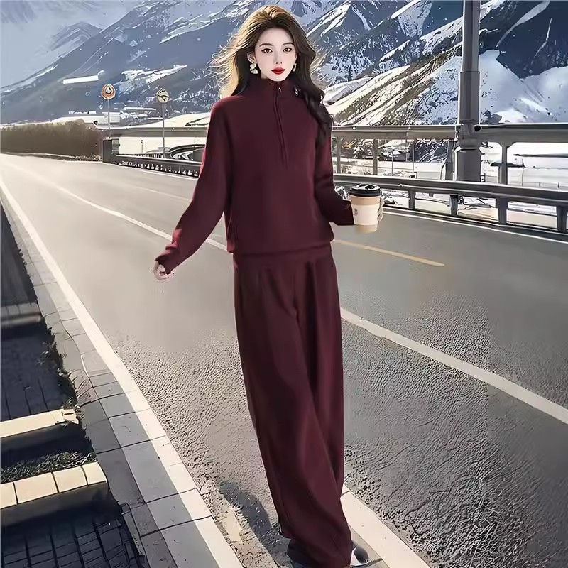 早春搭配一整套时尚欧货休闲运动休闲运动套装