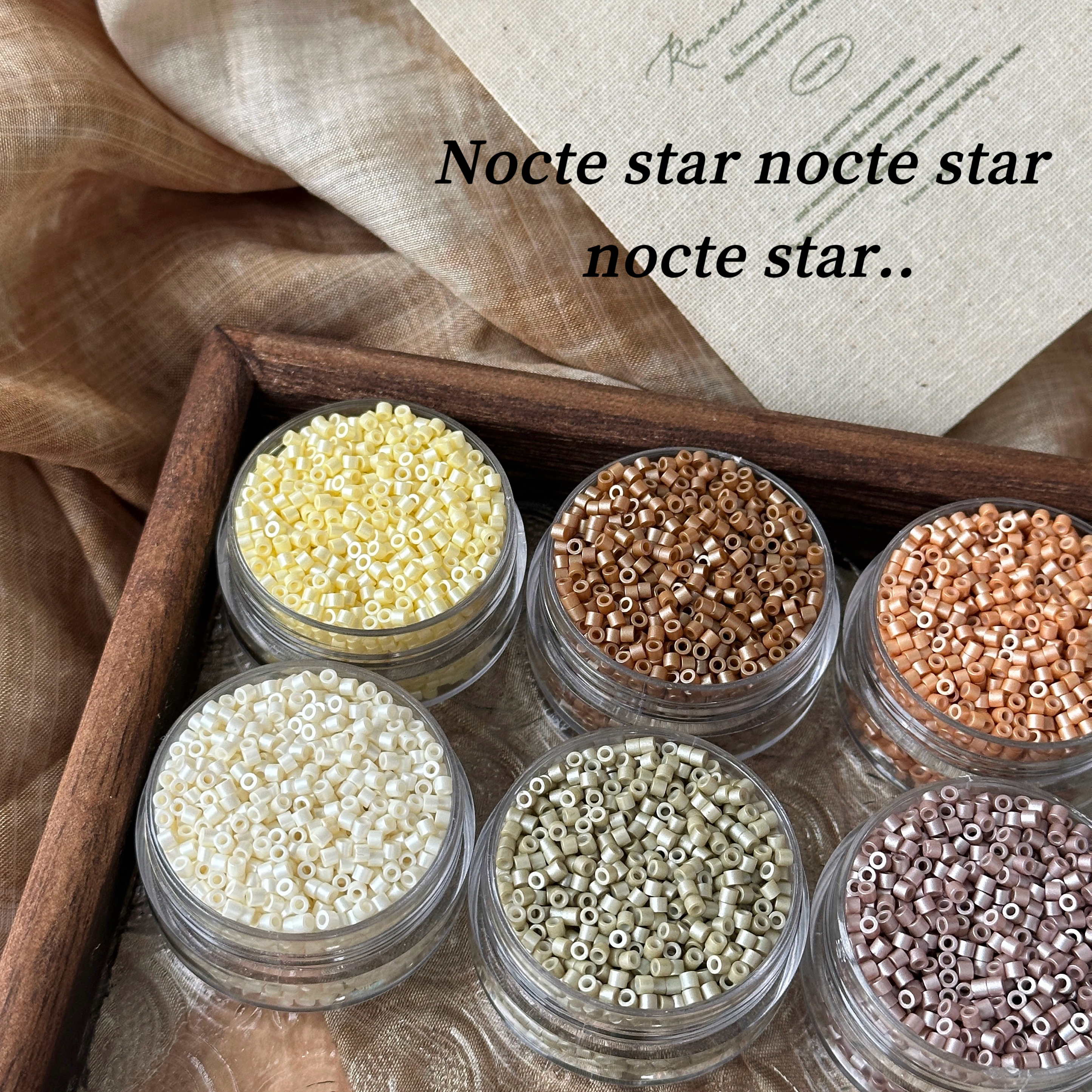 1.9mm国产美拉德色系古董珠 diy手工串珠手链项链配饰散珠材料