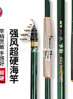 光威海竿强风矶竿碳素小海竿套装短节矶杆远投竿甩竿抛竿钓鱼竿