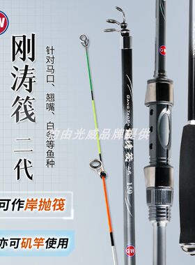 光威筏竿刚涛筏二代筏竿远投岸抛海阀杆伐竿抛筏钓竿鱼竿矶筏套装