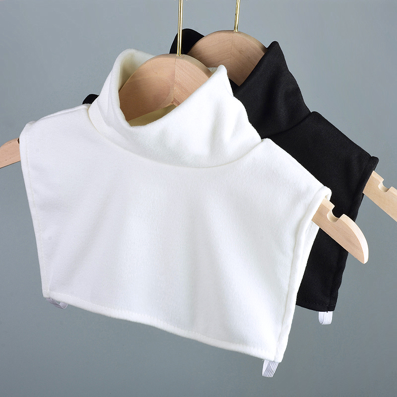 男女童打底装饰德绒假领子保暖