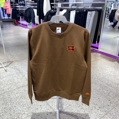 NIKE耐克男装卫衣2024秋季新款透气针织运动套头衫FZ0765