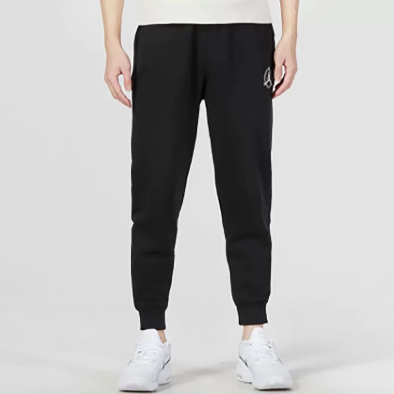 正品Nike/耐克男子宽松加绒保暖休闲印花篮球运动束脚长裤 DV7597