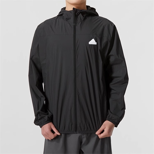 正品Adidas/阿迪达斯男子夏新款连帽防晒皮肤衣外套IT3941 IT3940