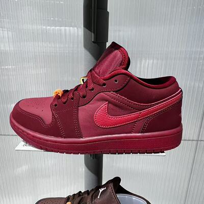 NIKE耐克女鞋AIR JORDAN 1情人节系列AJ1运动篮球鞋 IB7012-600