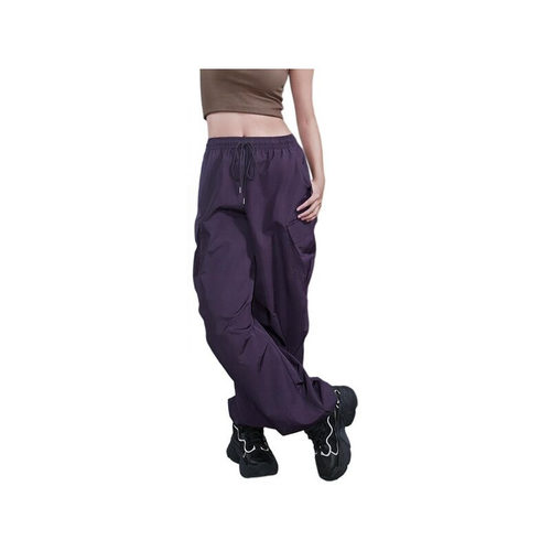 正品Adidas阿迪达斯三叶草 女梭织工装伞兵裤长裤JD1125 JD1126