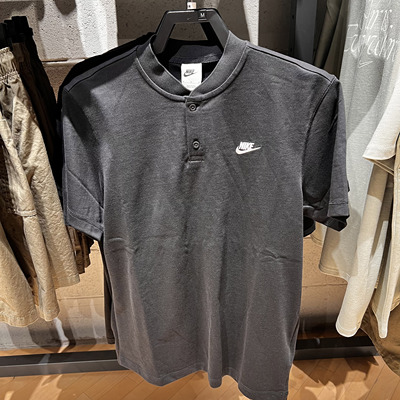 NIKE耐克男子纯棉刺绣T恤25夏季新款FUTURA舒适短袖POLO衫HQ5975