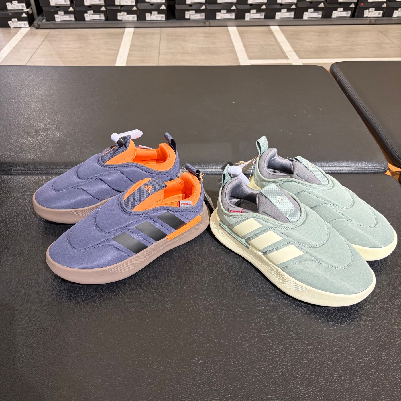 Adidas/阿迪达斯ADIPUFF男女冬季保暖轻便休闲运动耐磨棉鞋KJ3994
