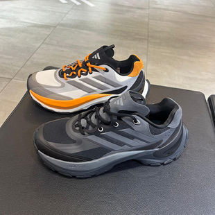 正品Adidas/阿迪达斯夏季新款男女同款厚底回弹运动跑步鞋IH3796