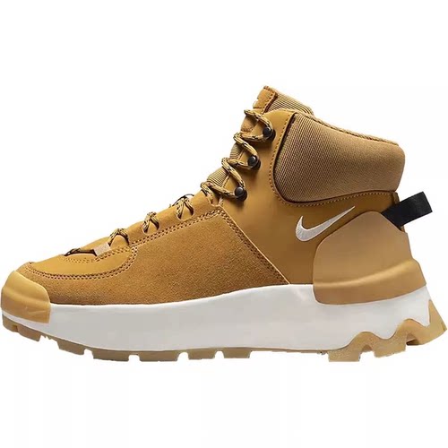 正品Nike/耐克女子高帮厚底保暖运动休闲鞋靴子 DQ5601-710-001
