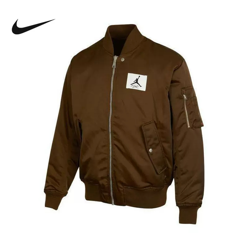 正品Nike/耐克百搭简约男子冬季运动休闲保暖夹克棉服 DQ7345-385