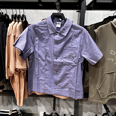 NIKE耐克男子运动休闲短袖衬衫