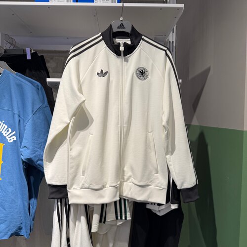 Adidas阿迪达斯三叶草26春夏新款德国队复古夹克休闲外套 KG5096
