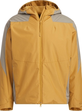 Adidas阿迪达斯运动休闲拒水防泼连帽夹克外套JZ1149JZ8413JZ8415