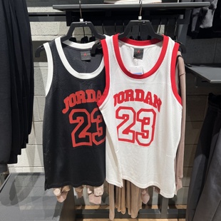 NIKE耐克Air Jordan篮球背心女25夏新款23号网眼篮球服HJ0045