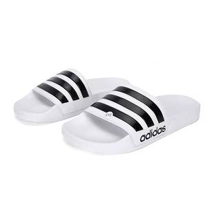 正品Adidas/阿迪达斯夏季男女同款经典一字拖沙滩鞋凉拖鞋 GZ5921