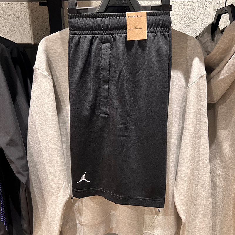 耐克jordan男25夏季新款透气速干宽松户外运动五分裤短裤HF9944