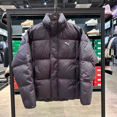 PUMA彪马男女冬季加厚保暖防风运动休闲立领面包羽绒服外套631636