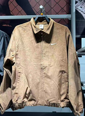 Nike耐克25秋冬新款男子灯芯绒保暖运动立领夹克外套 IM9349-235
