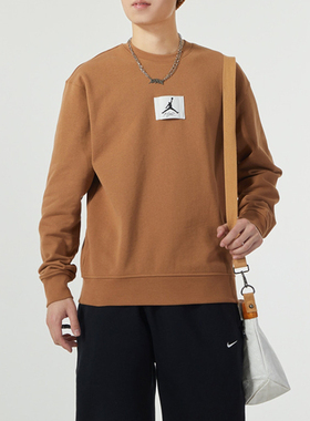 正品Nike/耐克男子新款百搭运动训练休闲圆领套头卫衣FB6935-231