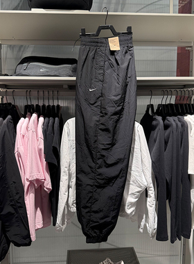 NIKE耐克女裤25新款梭织速干透气运动训练束脚长裤 FV7669-010