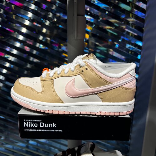 NIKE耐克大童鞋DUNK LOW N BG运动休闲鞋复古耐磨板鞋IZ6189-191