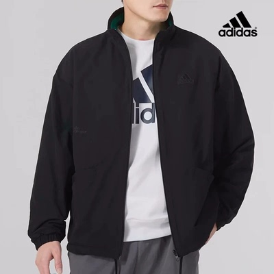 正品Adidas/阿迪达斯男子新款双面休闲夹克外套 IT3965 3966 3967