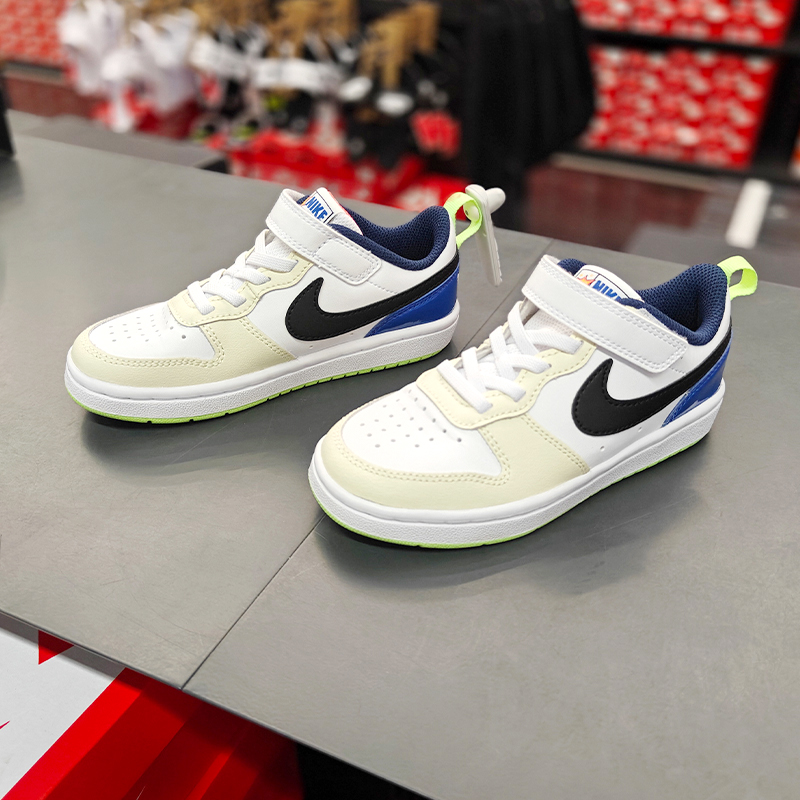 正品Nike/耐克儿童幼童鞋新款低帮耐磨运动休闲板鞋 FB1880-101 运动鞋new 童鞋/青少年鞋 原图主图