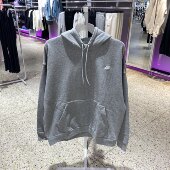 nike耐克男CLUBFTOVERSIZED运动休闲连帽套头卫衣HJ1817 010