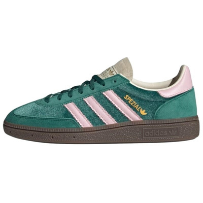 Khaki24AdidasHandball三叶草绿色复古男女低帮板鞋JI2648