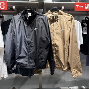 297 运动健身宽松百搭立领夹克外套HV1140 NIKE耐克男子25秋季 新款