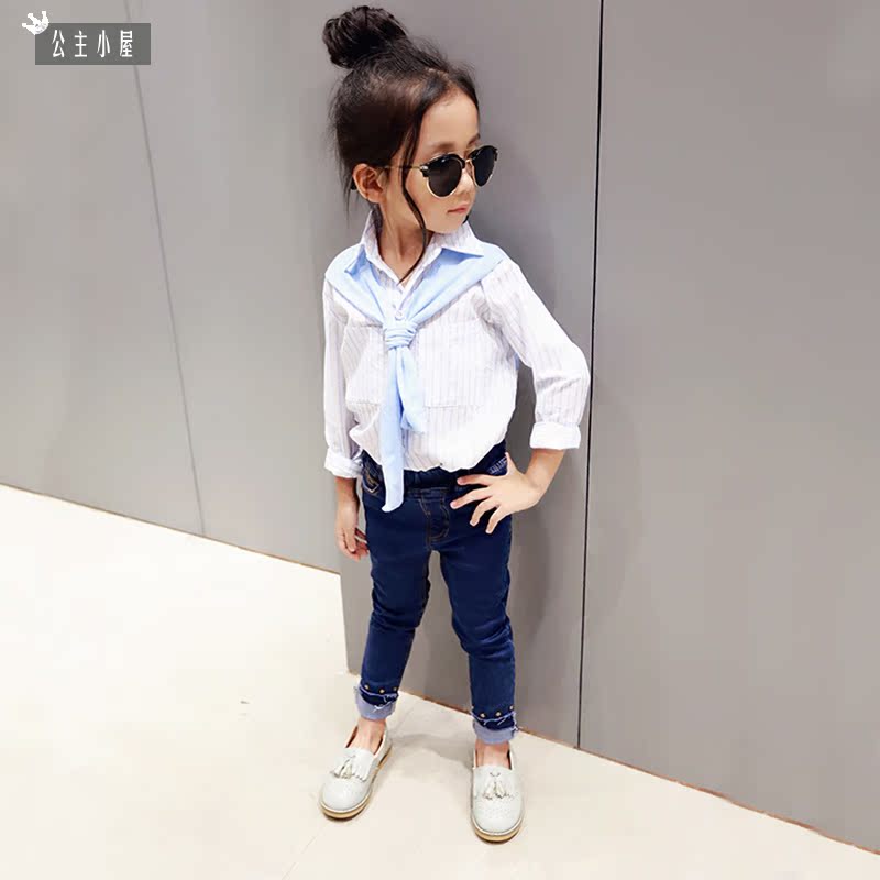 Chemise fille CICIKIKI à manche longue - Ref 2088675 Image 4